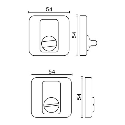 Rozetka na WC T-004-120
