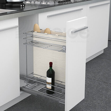 Cargo košík "40" GREEN LINE 006G, s vreckom na pečivo, spodný-s tlmením, / SIGE Cargo košík "40" GREEN LINE 006G, s vreckom na pečivo, spodný-s tlmením, / SIGE