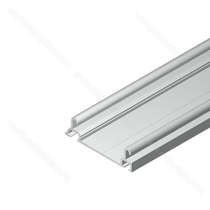 LUX Koľaj spodná, CONVEX-M18, hliník