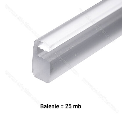 Tesnenie 8701 U-18 pre sklo 4mm, ( kotúč:25mb) / Laguna