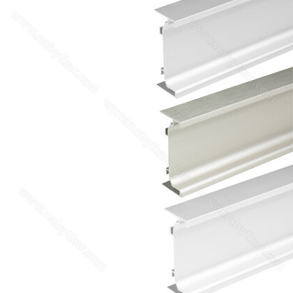 Gripless profil typ- "C" na LED pás,  L-3,5m