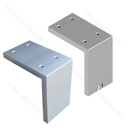 Nábytk.noha NA20-C00 100, hliník /Gamet