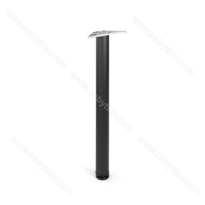 Stol.noha 60/1100mm,na centrálnu skrutku, čierna /ATM