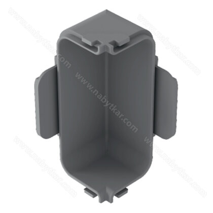 Gripless LIGHT uholník vnútorný na profil typ "C" RAL 9007