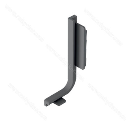 Gripless LIGHT koncovka na profil typ "L" lavá strana RAL 9007