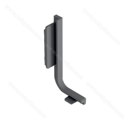 Gripless LIGHT koncovka na profil typ "L" pravá strana RAL 9007