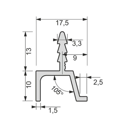 Profil UKW 24, L-3,5m