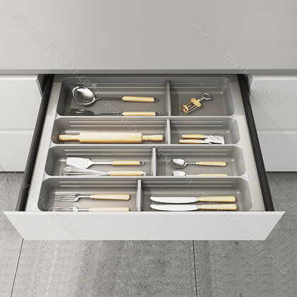 Príborník LUX do 600mm (550x490x60) biely