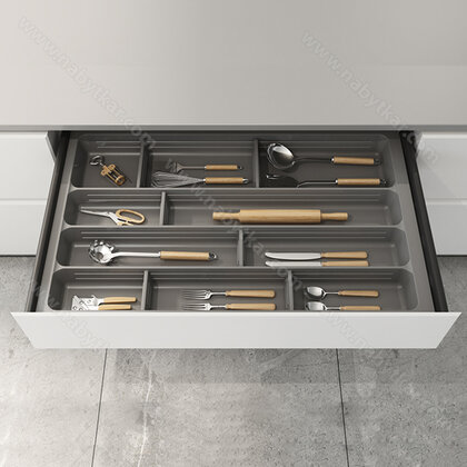 Príborník LUX do 800mm (750x490x60) antracit