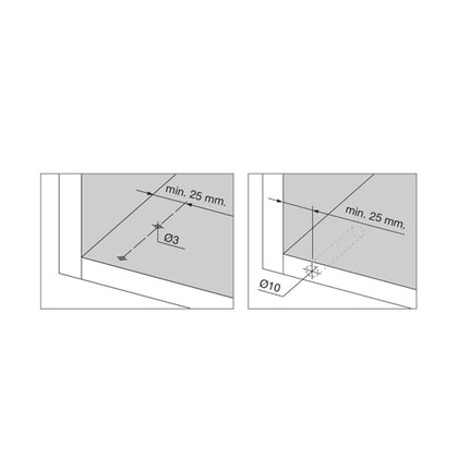 Šablona  K-PUSH TECH na DTD 16 a18 mm Šablona  K-PUSH TECH na DTD 16 a18 mm