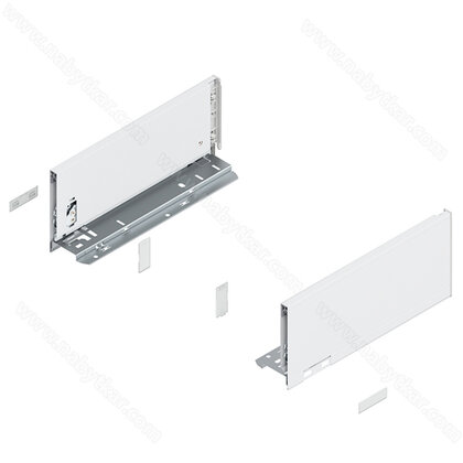 Legrabox, bočnice 770K5002S biele, 500 mm /Blum