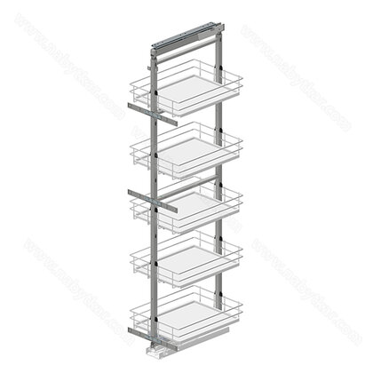 MAXIMA EVO 2 stojan+koše Cargo maxi 400/6 1900-2100 chróm/biely (bez vysuvu) / Rejs