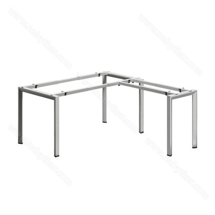 Kancelárska podnož MONA 195 rohova, biela