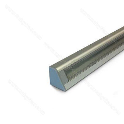 LED PROFIL - 21x21mm Rohový 30°;, Profil - hliník, 3m, bez krycej lišty/LC