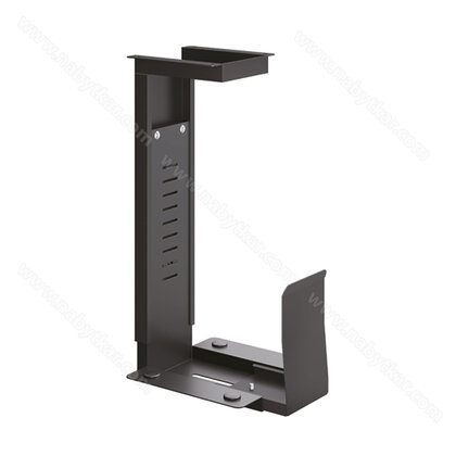 Držiak na pocítač pre kanc. podnože, čierna Držiak na pocítač pre kanc. podnože, čierna