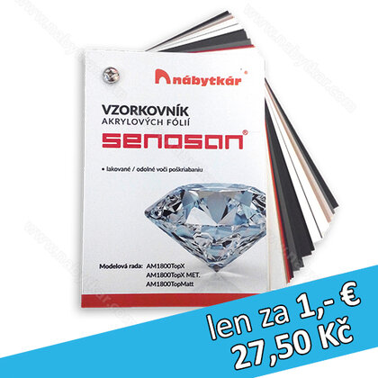 A-Vzorkovník Fólii pre Akryl dvierka, veľkosť - A6