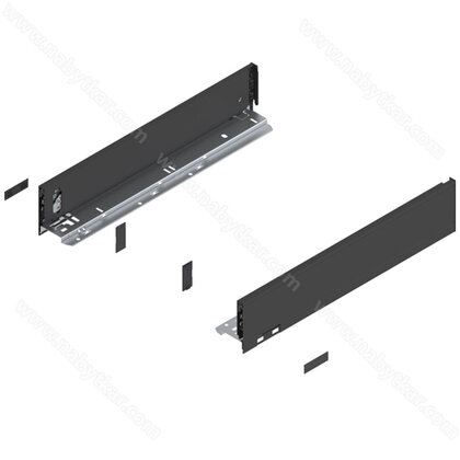 Legrabox, bočnice 770M5002S Orion sivá matná, 500 mm /Blum Legrabox, bočnice 770M5002S Orion sivá matná, 500 mm /Blum