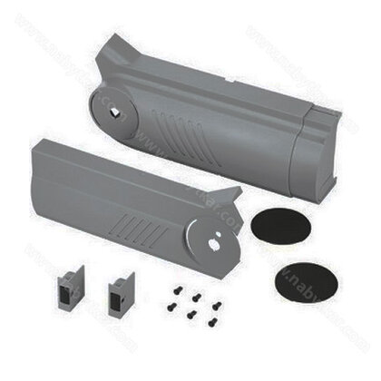 Krytky do aventosu HF 21F8020 SERV.DR tmavosivé   /Blum