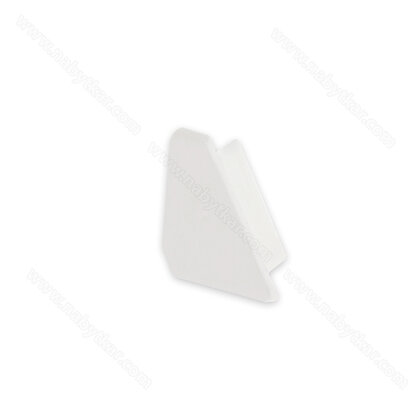 LED PROFIL - 16x13mm Rohový, Profil - hliník, koncovka biela , ľavá/CP