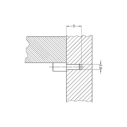 Podperka 3/5x16 zinok / LC