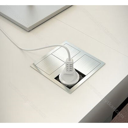 Stolová zásuvka Versahit dual 2x230 V  Stolová zásuvka Versahit dual 2x230 V