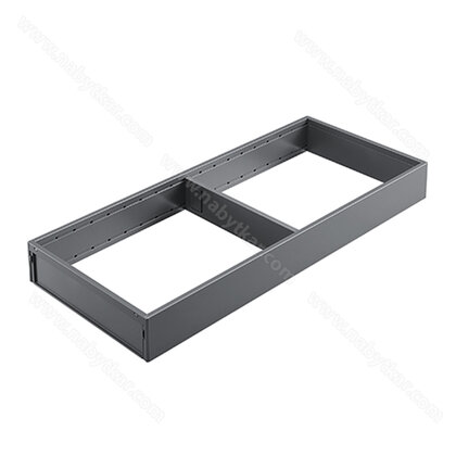 BLUM ZC7S500RS2, AMBIA-LINE, OCEĽOVÝ DIZAJN - RÁM, ŠEDÝ, 500MM