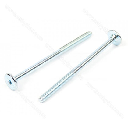 Šróba s plochou hlavou fi 17 mm (vnút. šesthran) a metrickým závitom 6,0x120 100ks