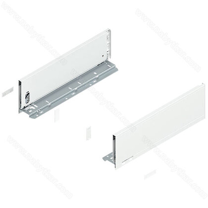 Legrabox, bočnice 770K4002S Biela matná, 400 mm /Blum