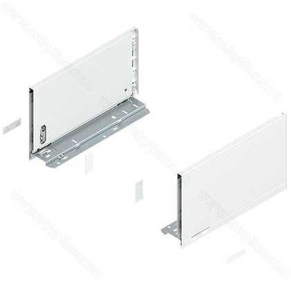 Legrabox, bočnice 770C3002S biele, 300 mm /Blum