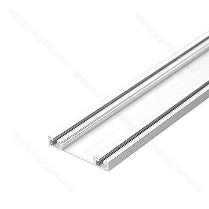 Spodná koľaj RAMA,(s drážkou) biela lesklá,  model 2021 /Laguna