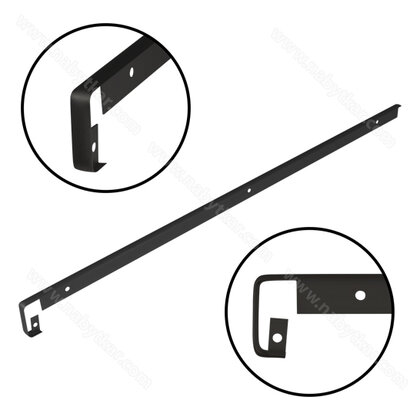 LPD QUATRO 2obl. 38x600-R4.5, Spojovacia, čierna C-35 LPD QUATRO 2obl. 38x600-R4.5, Spojovacia, čierna C-35