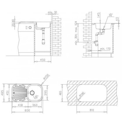 TEKAWAY set: STYLO 1B 1D R X /Teka