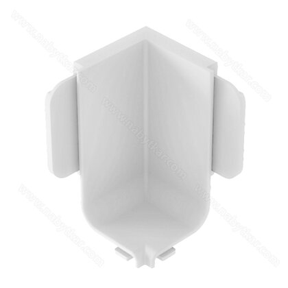 Gripless LIGHT uholník vnútorný na profil typ "L" biely