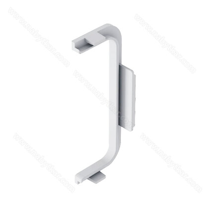 Gripless LIGHT koncovka na profil typ "C" biely