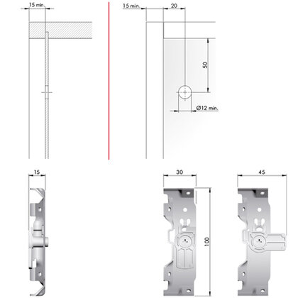 Anti-Tip Podpora SH1 