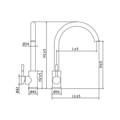  Batéria drezová nerezová VIOLA / Alveus 