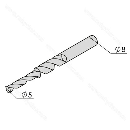Vrták dvojstupnový  /Laguna 
