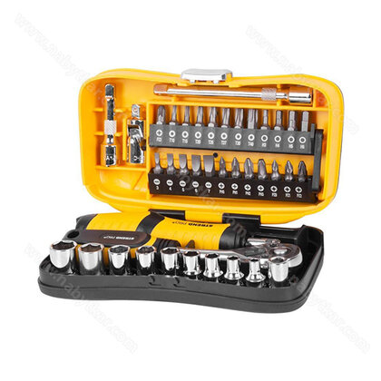 Sada náradia WT549, 39 dielna, bity, hlavice a 1/4" račne  / SP