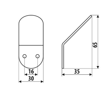 Vešiak WS05 - L36 čierne /Gamet