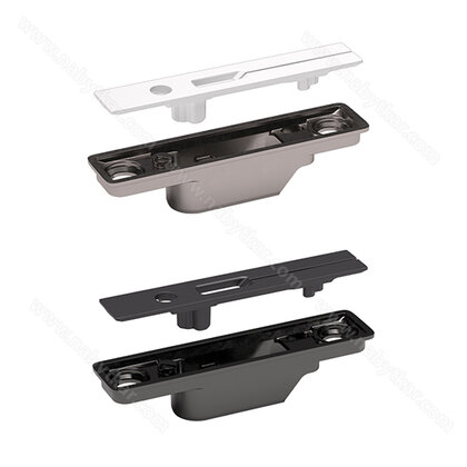 Zapustené uchytenie na dvierka pre sklopný lankový mech. KIARO EASY