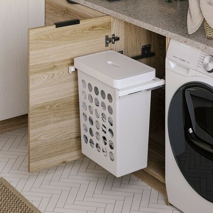 Výsuv bez pred.uchytu pre 1x kôš na bielizeň L-300mm / Rejs