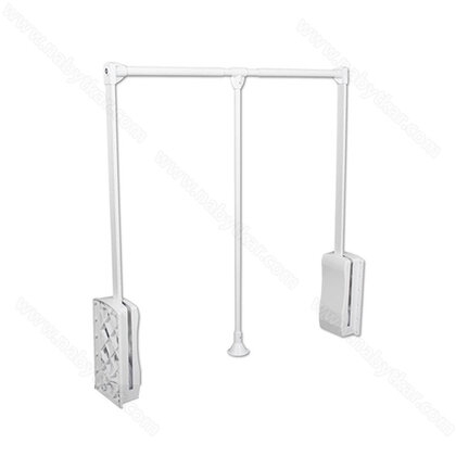 Sklopný vešiak 54-71cm - biely