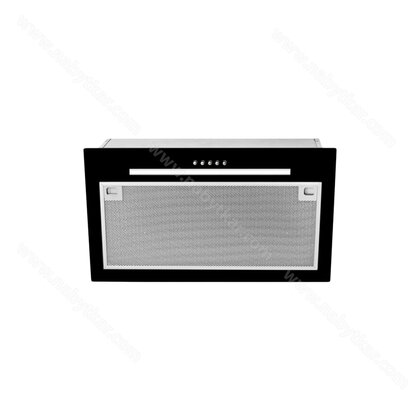 Celozástavný odsávač par GFG 2 BK , čierne sklo /TEKA