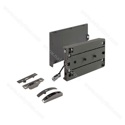 Sklopný lankový mech. KIARO EASY 22-150 soft - SADA -Antracit s krytku+uchytenim 