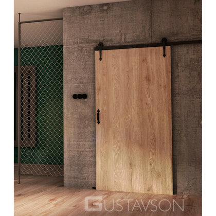 Zostava LOFT s reguláciou - 1 dverová na 100 kg + 2m kolaj /Laguna