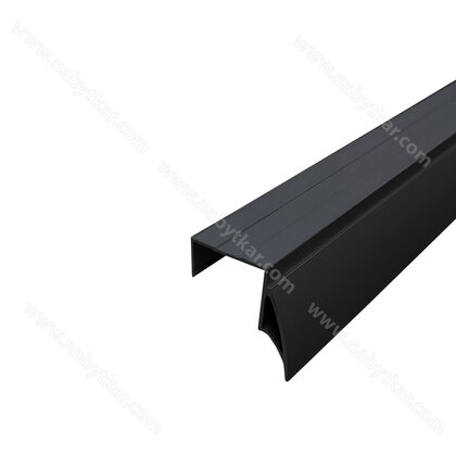 Madlo Pi Green Line čierny mat 2,7m / Laguna