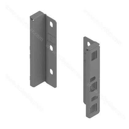 Merivobox - držiak chrbta ZB4K000S, sivá matná ORION