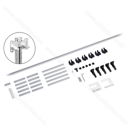Centrálna Zámková tyč SVS3 - uni paket pre EVO-CREO boxy / Lehmann