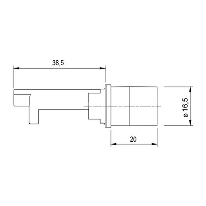 Zámok pre tyče SVS3, typ 429.09 P4 / Lehmann