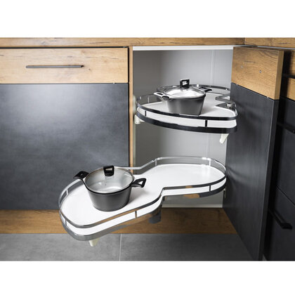 Erg.roh.kôš NUVO II.pre 1000 mm,  2 pol. chróm s tlmením